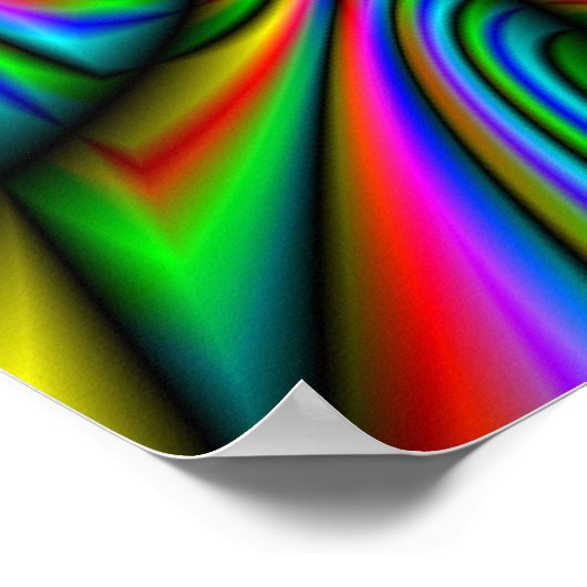 Psychedelie 1 poster (Ecke)