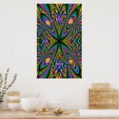 Psychedelie 1 poster (Küche)