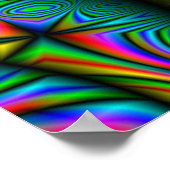 Psychedelie 2 poster (Ecke)