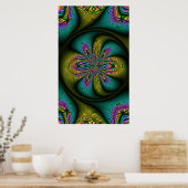 Psychedelie 2 poster (Küche)
