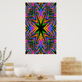Psychedelie 3 poster (Küche)