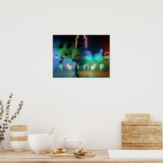 Psychedelie Poster (Küche)