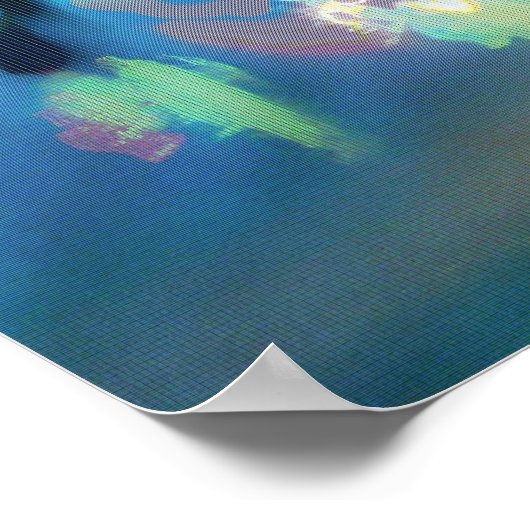 Psychedelie Poster (Ecke)