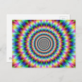 Psychedelie Postkarte (Vorne/Hinten)