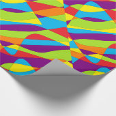 Psychedelisch Abstrakt Geschenkpapier (Ecke)