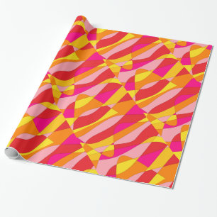 Psychedelisch Abstrakt Geschenkpapier