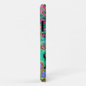 Psychedelisch Abstrakt Groovy Lila Sedum Case-Mate iPhone Hülle (Hinten/Rechts)