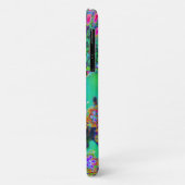 Psychedelisch Abstrakt Groovy Lila Sedum Case-Mate iPhone Hülle (Hinten/Links)