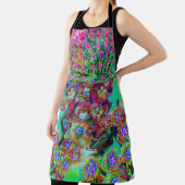 Psychedelisch Abstrakt Groovy Lila Sedum Schürze (InSitu)