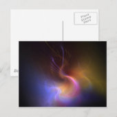 psychedelisch abstrakt postkarte (Vorne/Hinten)