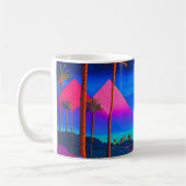 Psychedelisch Ägypten Kaffeetasse (Links)