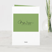 Psychedelisch Beige Chihuahua Humorose Geburtstag Karte (Rückseite)