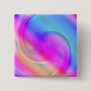 psychedelisch button