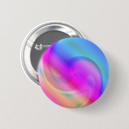 psychedelisch button (Vorne & Hinten)