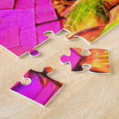 Psychedelisch Deutscher Shephard Beach Sand Puzzle (Seite)