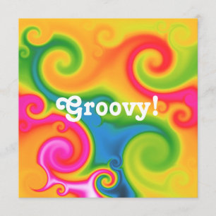 Psychedelisch Einladung