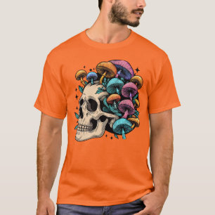 Psychedelisch farbige Pilzdecke T-Shirt