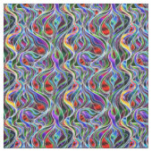 Psychedelisch festes Glas Abstrakt Stoff (Muster)