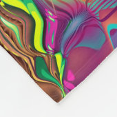 psychedelisch fleecedecke (Ecke)