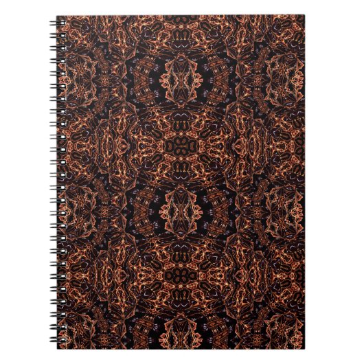 Psychedelisch, Fraktal, Flammenkunst, Magic-Notebo Notizblock (Vorderseite)