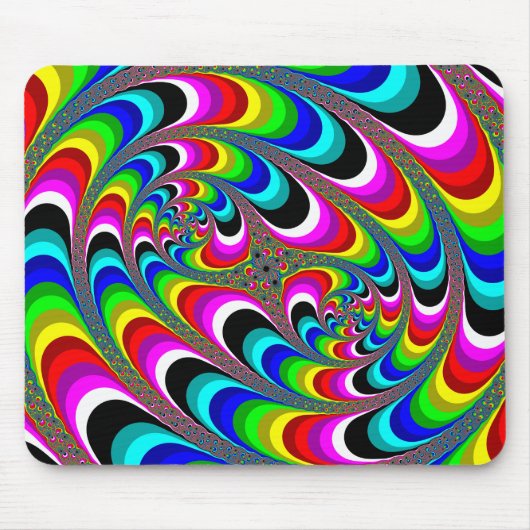 Psychedelisch - Fraktal Mousepad (Vorne)