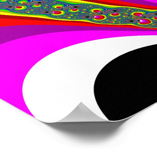 Psychedelisch - Fraktal Poster (Ecke)