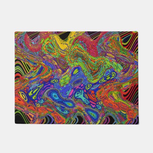 psychedelisch fußmatte (Vorderseite)