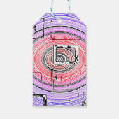 psychedelisch geschenkanhänger (Rückseite)