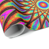 psychedelisch geschenkpapier (Rolleneckpunkt)