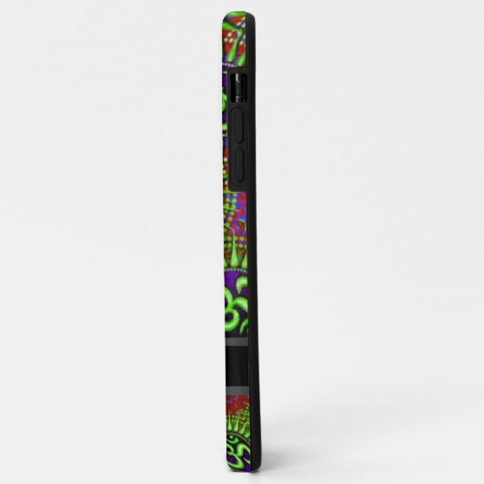 Psychedelisch GOA OM Muster Galaxy S5 Case-Mate iPhone Hülle (Hinten/Links)