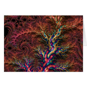 Psychedelisch Groovy Trippy Funky Farbige Fraktal