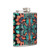 Psychedelisch-hawaiisch Flachmann (Rechts)