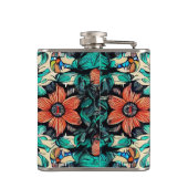 Psychedelisch-hawaiisch Flachmann (Rückseite)