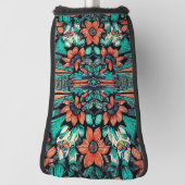 Psychedelisch-hawaiisch Golf Headcover (Rotieren 90)