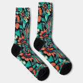 Psychedelisch-hawaiisch Socken (Rechts)