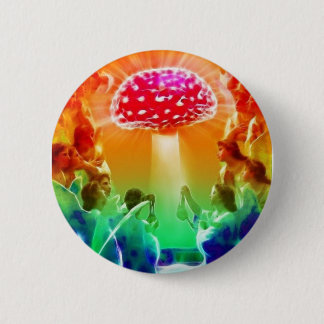 Psychedelisch-Himmel Button