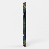 Psychedelisch Hippie Yellow Blue und Green Case-Mate iPhone Hülle (Hinten/Rechts)