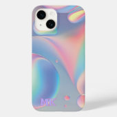 Psychedelisch Hippy Lava Lamp Style Regenbogenblas Case-Mate iPhone Hülle (Rückseite)