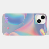 Psychedelisch Hippy Lava Lamp Style Regenbogenblas Case-Mate iPhone Hülle (Rückseite (Horizontal))