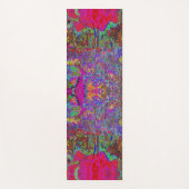 Psychedelisch-Impressionistische Gartenlandschaft Yogamatte (Vorderseite)