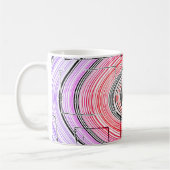 psychedelisch kaffeetasse (Links)