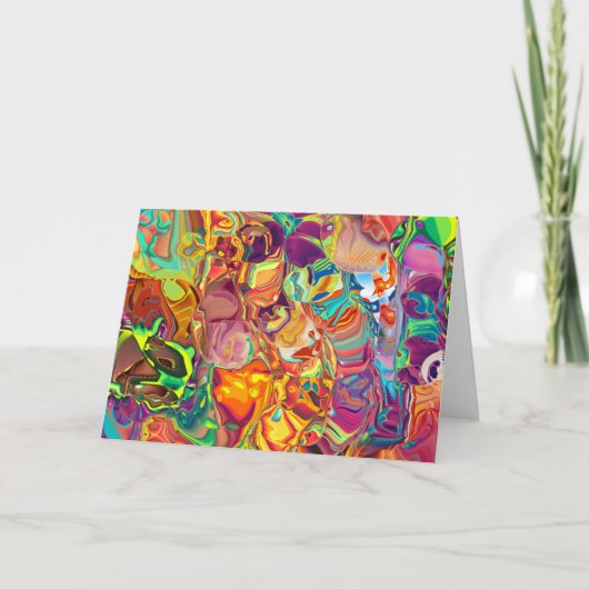 psychedelisch karte (Vorderseite)