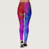 Psychedelisch Kersplash...... Leggings (Rückseite)