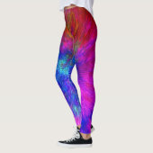Psychedelisch Kersplash...... Leggings (Links)
