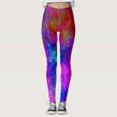 Psychedelisch Kersplash...... Leggings (Vorderseite)