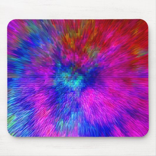 Psychedelisch Kersplash...... Mousepad (Vorne)