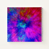 Psychedelisch Kersplash...... Notizblock (Rückseite)