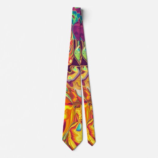 psychedelisch krawatte (Vorderseite)