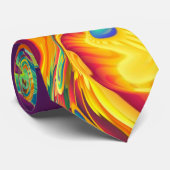 psychedelisch krawatte (Gerollt)