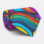 psychedelisch krawatte (Gerollt)